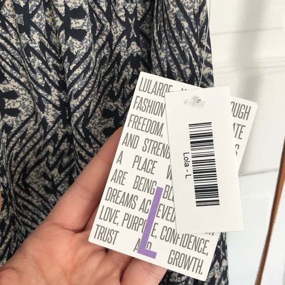 Lularoe L Lola Midi Skirt - Picture 2 of 3